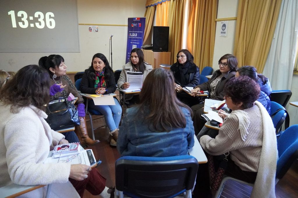 Equipos de convivencia participan en una jornada de diagnóstico en SLEP Elqui